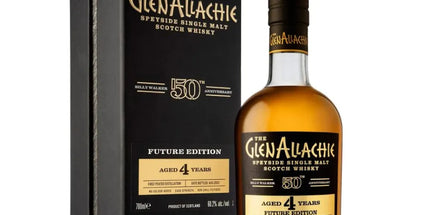 Glenallachie 4 Year Old Billy Walker 50th Anniversary Future Edition Peated Single Malt Scotch Whisky 700mL - Liquorworld