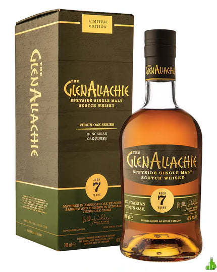 Glenallachie 7 Year Old Hungarian Virgin Oak Single Malt Scotch Whisky 700mL