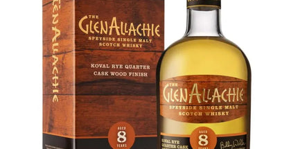 Glenallachie 8 Year Old Koval Rye Quarter Cask Wood Finish Single Malt Scotch Whisky 700mL - Liquorworld