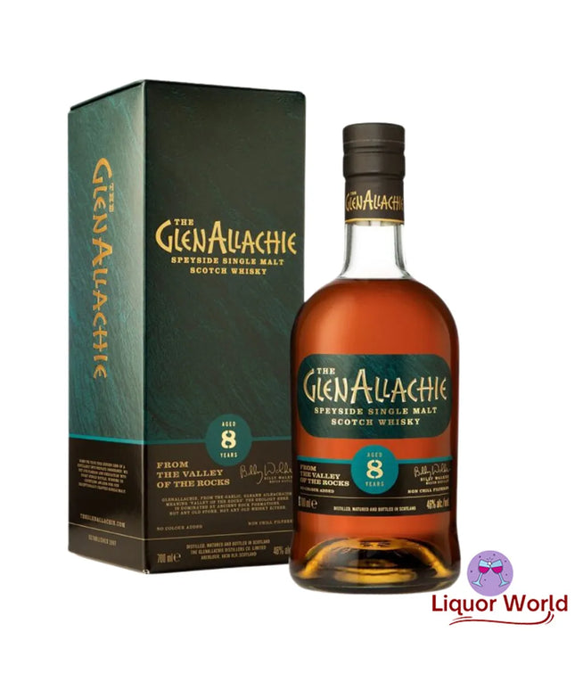 Glenallachie 8 Year Old Single Malt Scotch Whisky 700ml - Liquorworld