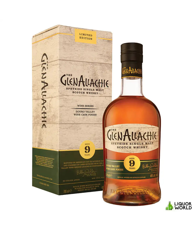 Glenallachie 9 Year Old Douro Valley Wine Cask Finish Single Malt Scotch Whisky 700mL - Liquorworld