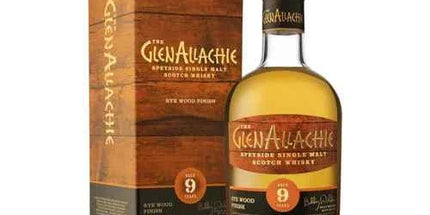 Glenallachie 9 Year Old Rye Wood Finish Single Malt Scotch Whisky 700ml