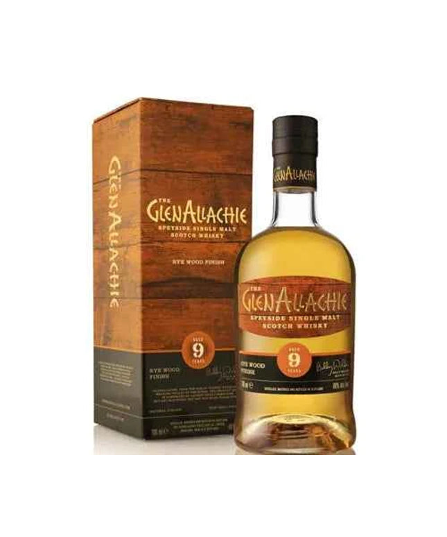 Glenallachie 9 Year Old Rye Wood Finish Single Malt Scotch Whisky 700ml