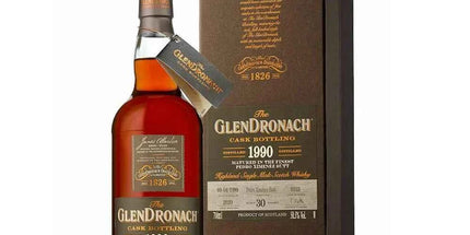 Glendronach 30 Year Old 1990 Cask #9333 PX Butt Cask Strength Single Malt Scotch Whisky 700ml
