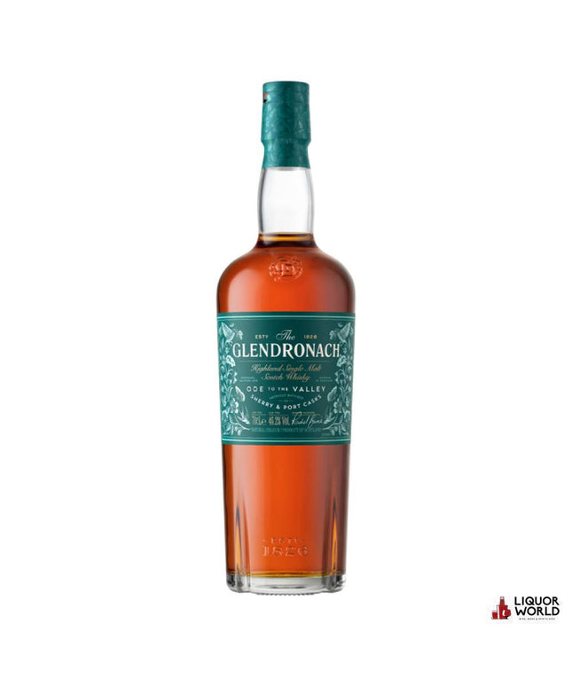Glendronach Ode To The Valley Single Malt Whisky 700ml - Liquorworld