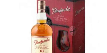 Glenfarclas 10 Year Old + Glass Pack Single Malt Scotch Whisky 700ml