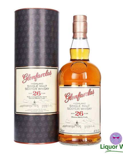Glenfarclas 26 Year Old Oloroso Sherry Casks Single Malt Scotch Whisky 700mL - Liquorworld