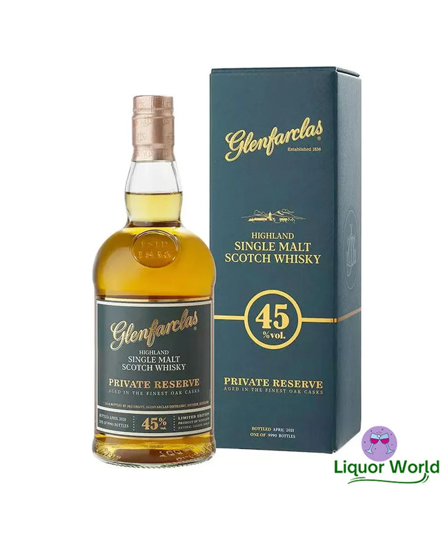 Glenfarclas Private Reserve Single Malt Scotch Whisky 700mL - Liquorworld