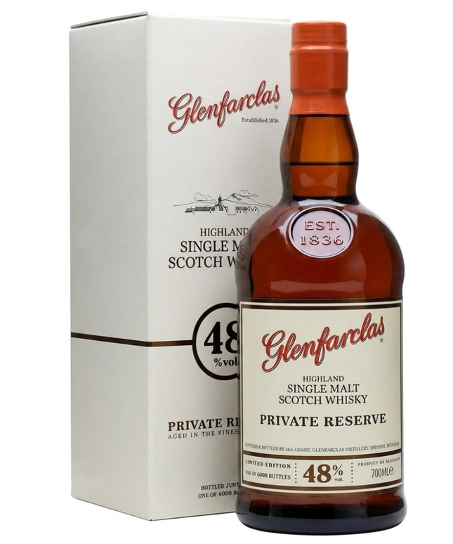 Glenfarclas Private Reserve Single Malt Scotch Whisky 700mL