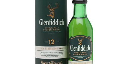 Glenfiddich 12 Year Old Single Malt Scotch Whisky Miniature 50mL - Liquorworld