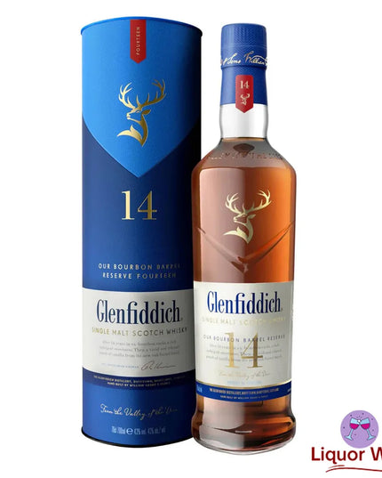 Glenfiddich 14 Year Old Bourbon Barrel 700ml