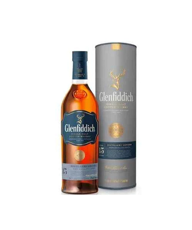Glenfiddich 15 Year Old Distillery Edition Single Malt Scotch Whisky 1000mL