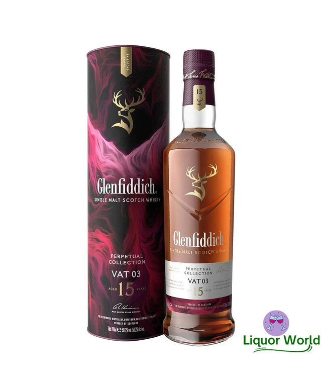 Glenfiddich 15 Year Old Perpetual Collection VAT 03 Single Malt Scotch Whisky 700mL
