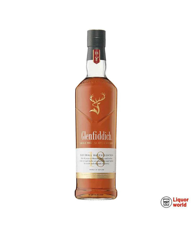 Glenfiddich 18 Year Old Single Malt Scotch Whisky 700ml