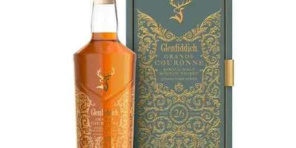 Glenfiddich 26 Year Old Grande Couronne Cognac Cask Finish Single Malt Scotch Whisky 700mL