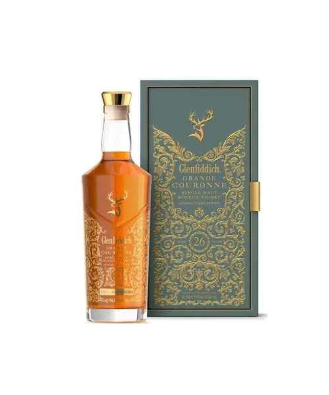 Glenfiddich 26 Year Old Grande Couronne Cognac Cask Finish Single Malt Scotch Whisky 700mL