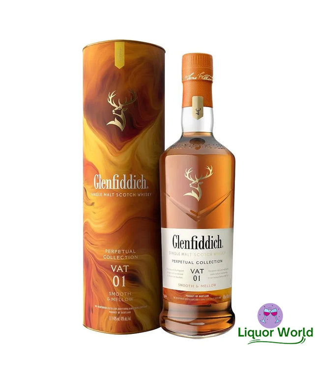Glenfiddich Perpetual Collection VAT 01 Smooth & Mellow Single Malt Scotch Whisky 1L - Liquorworld