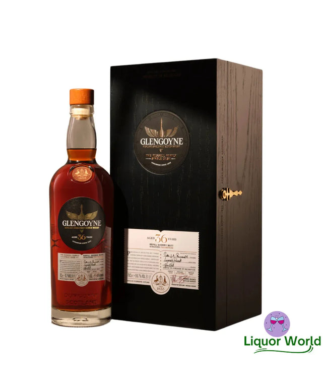 Glengoyne 36 Year Old Russell Family Cask Highland Single Malt Scotch Whisky 700mL
