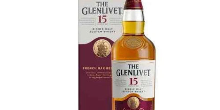 Glenlivet 15 Year Old French Oak Reserve Single Malt Scotch Whisky 1L