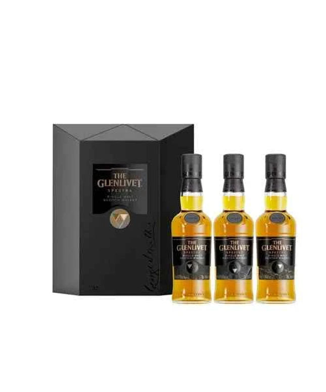 Glenlivet Spectra Gift Pack Single Malt Whisky 3 x 200ml