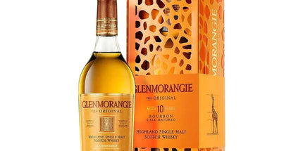 Glenmorangie 10 Year Old 'The Original' Giraffe Tin Limited Edition Single Malt Scotch Whisky 750mL - Liquorworld