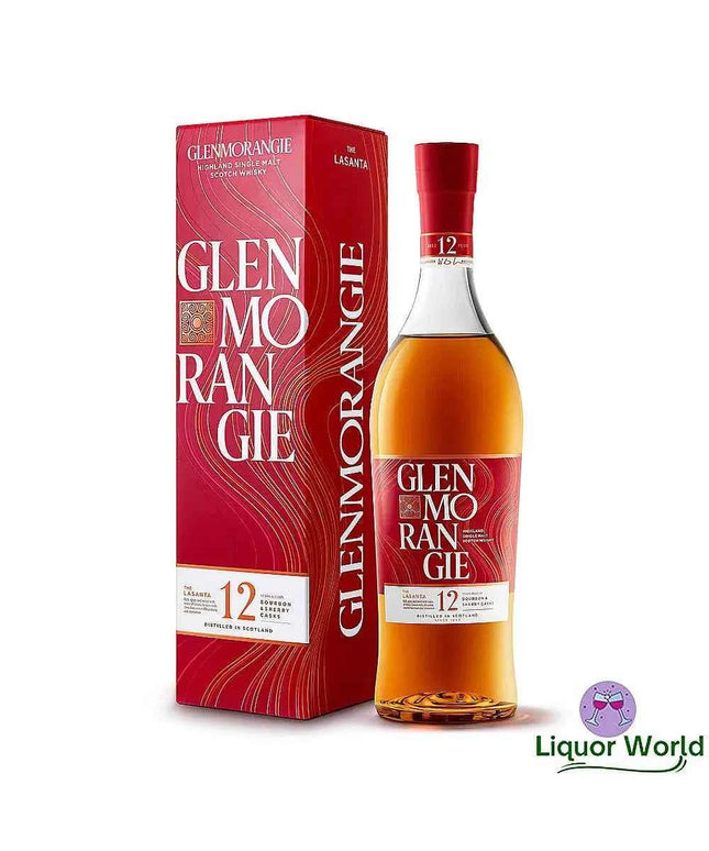 Glenmorangie 12 Year Old Lasanta Sherry Cask Single Malt Scotch Whisky 700mL
