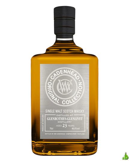 Glenrothes 23 Year Old Cadenhead's Original Collection Single Malt Scotch Whisky 700mL - Liquorworld