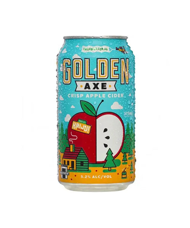 Golden Axe Kaiju Apple Cider 375ml (24 Pack) - Liquorworld