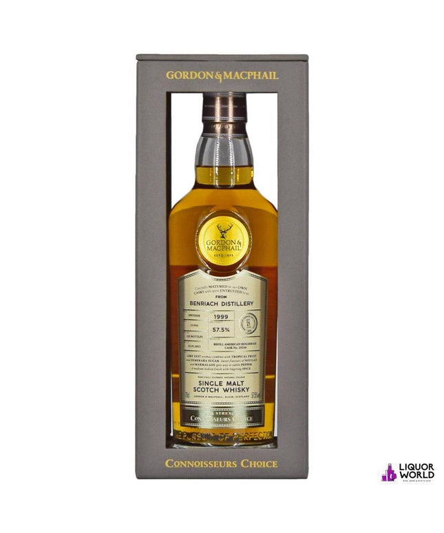 Gordon & MacPhail Connoisseurs Choice Benriach 1999 Single Malt Scotch Whisky 700ml - Liquorworld