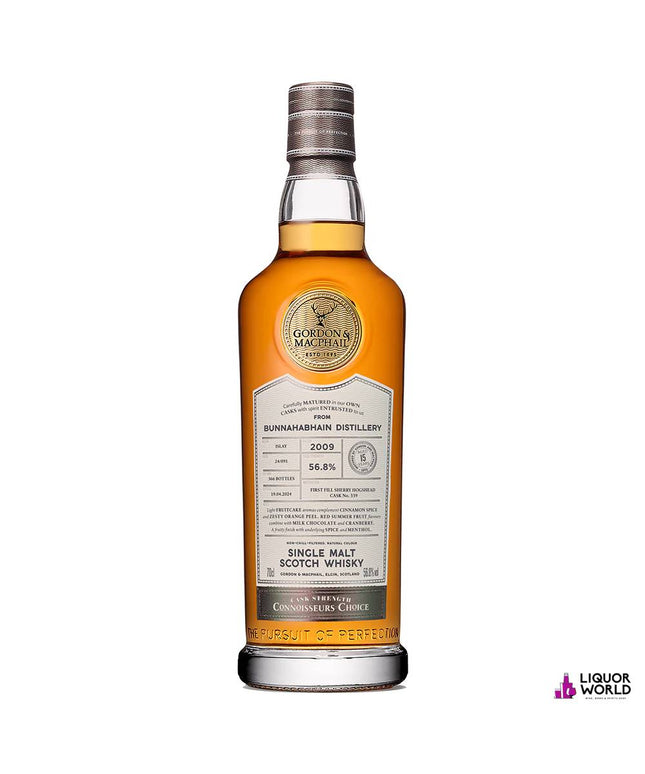 Gordon & MacPhail Connoisseurs Choice Bunnahabhain 2009 Single Malt Scotch Whisky 700ml - Liquorworld