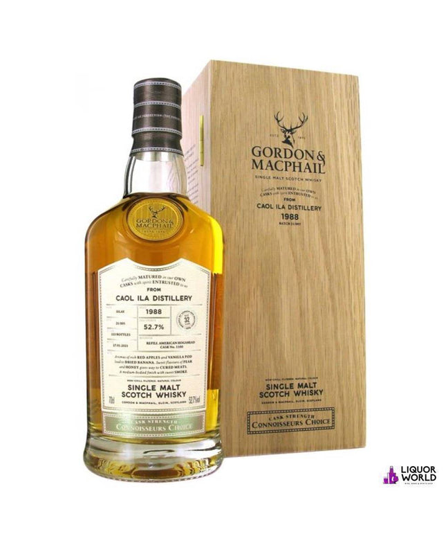 Gordon & MacPhail Connoisseurs Choice Caol Ila 1988 Single Malt Scotch Whisky 700ml - Liquorworld