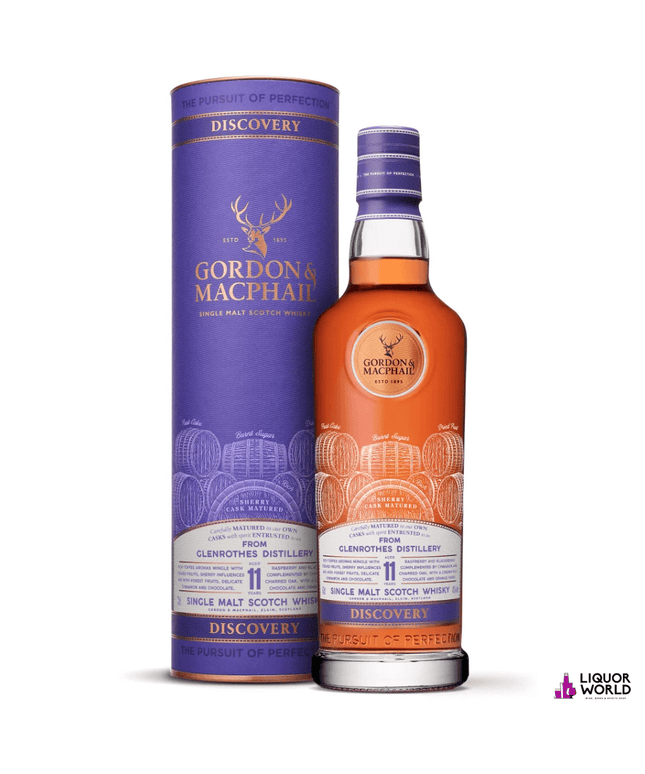 Gordon & MacPhail Discovery Glenrothes 11 Year Old Sherry Single Malt Scotch Whisky 700ml - Liquorworld