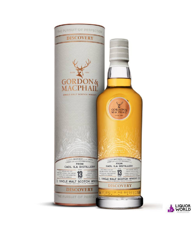Gordon & Macphail Discovery Smoky Caol Ila 13 Year Old Single Malt Scotch Whisky 700ml - Liquorworld