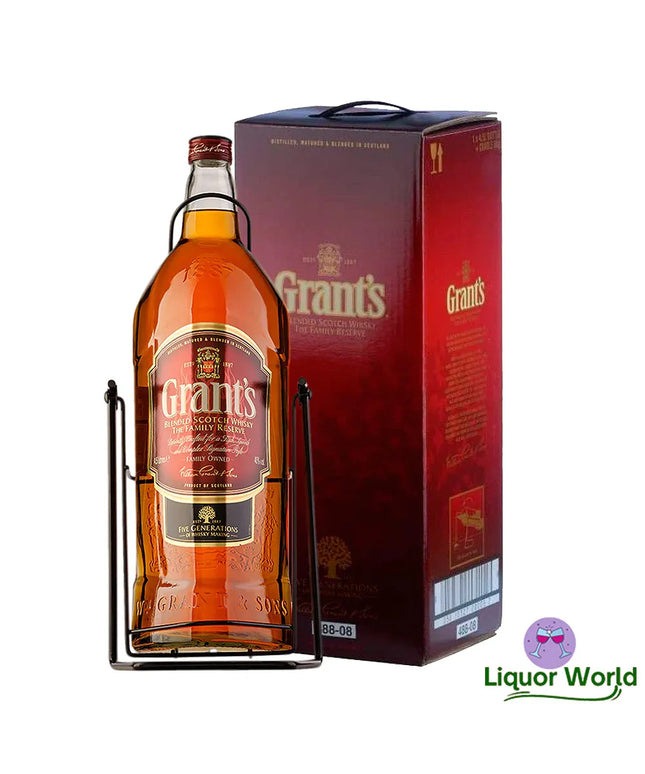 Grant's The Family Reserve Blended Scotch Whisky + Cradle 4.5L - Liquorworld