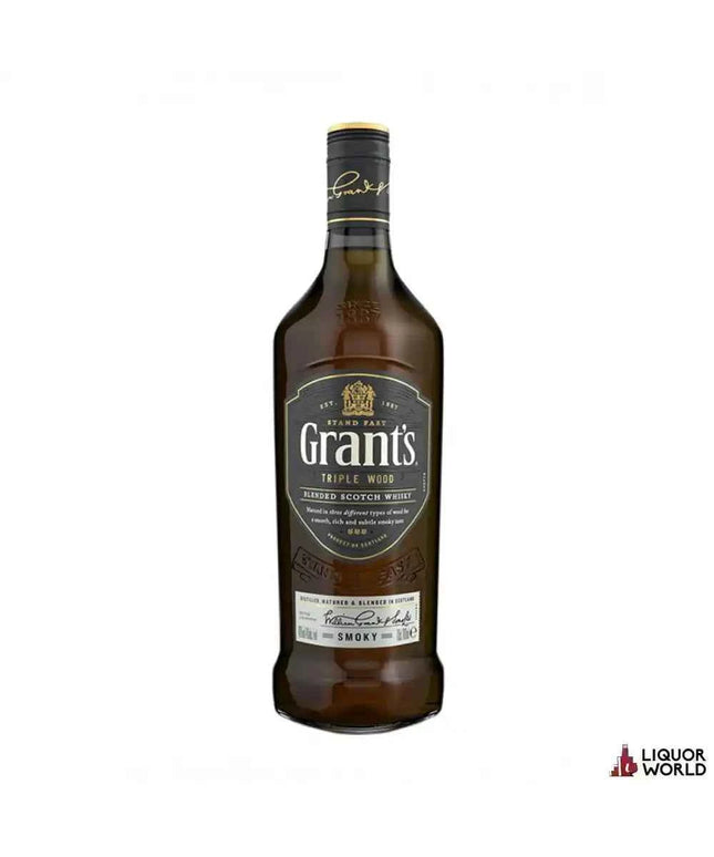 Grants Triple Wood Smoky Blended Malt Scotch Whisky 700ml