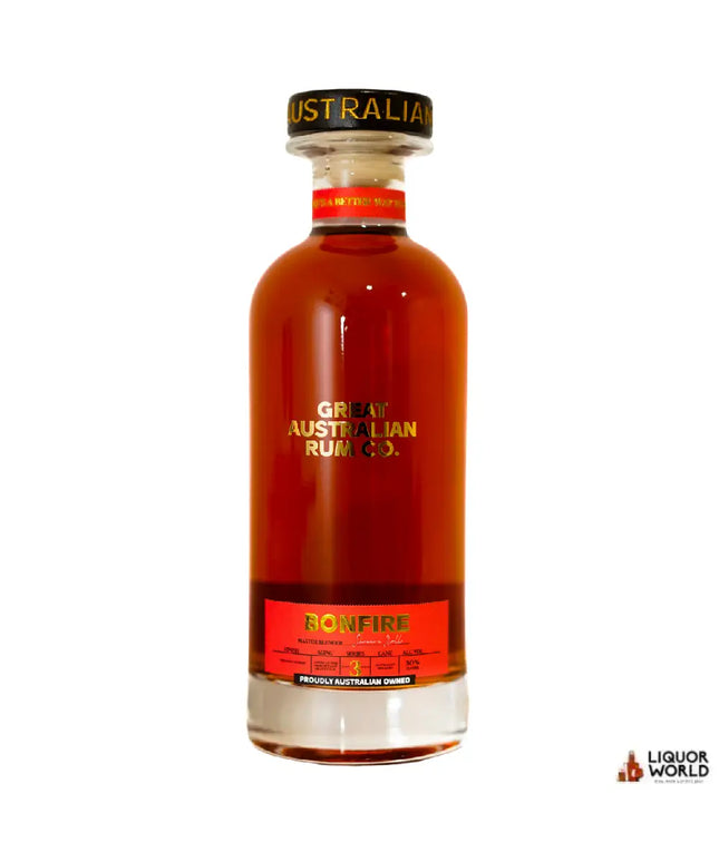 Great Australian Rum Co Bonfire Hot Cinnamon Rum 700ml - Liquorworld