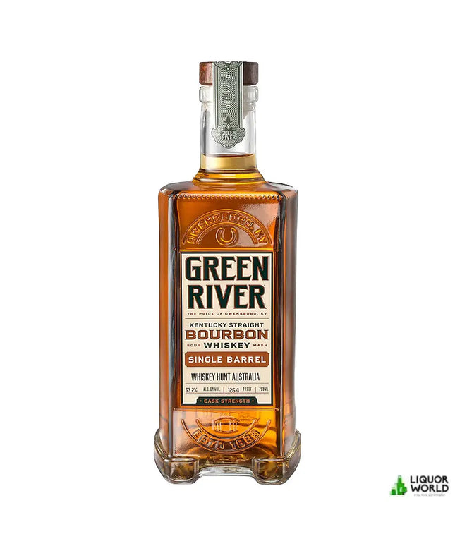 Green River WHA Single Barrel Cask Strength Kentucky Straight Bourbon Whiskey 750mL