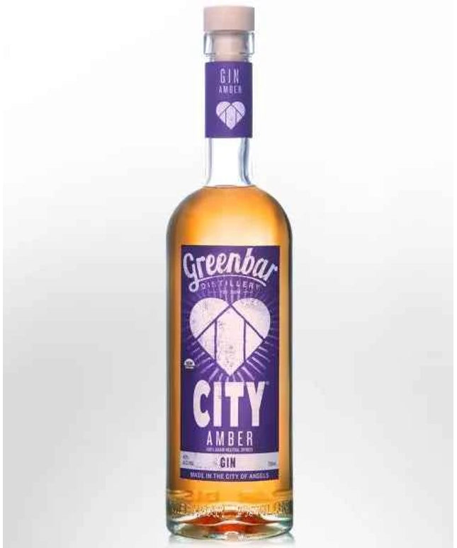 Greenbar Distillery City Amber Gin (750ml)