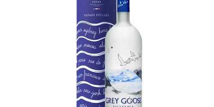 Grey Goose Riviera Limited Edition With Gift Tin French Vodka 1L