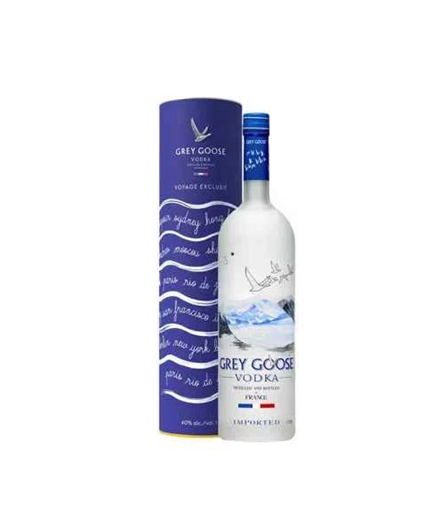 Grey Goose Riviera Limited Edition With Gift Tin French Vodka 1L