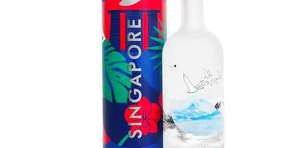 Grey Goose Singapore Limited Edition With Gift Tin French Vodka 1L