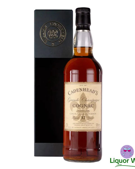 Grosperrin 32 Year Old Cadenhead Grande Champagne Cask Strength Cognac 700mL - Liquorworld