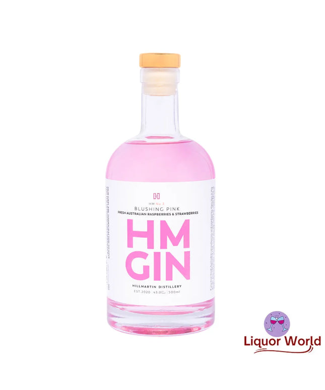 HM Gin Blushing Pink Gin 500ml - Liquorworld