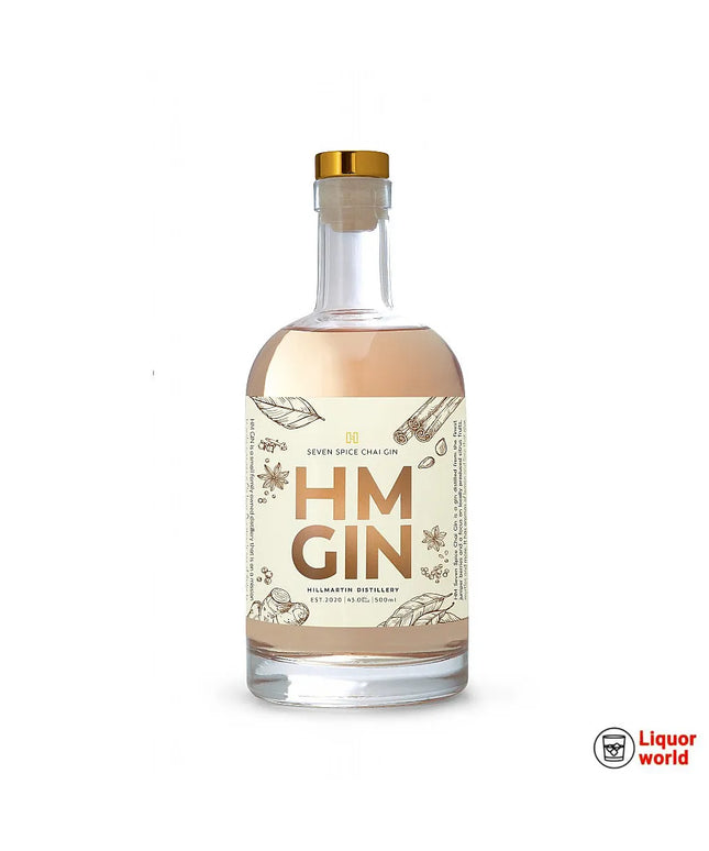 HM Gin Seven Spice Chai Gin 500ml - Liquorworld
