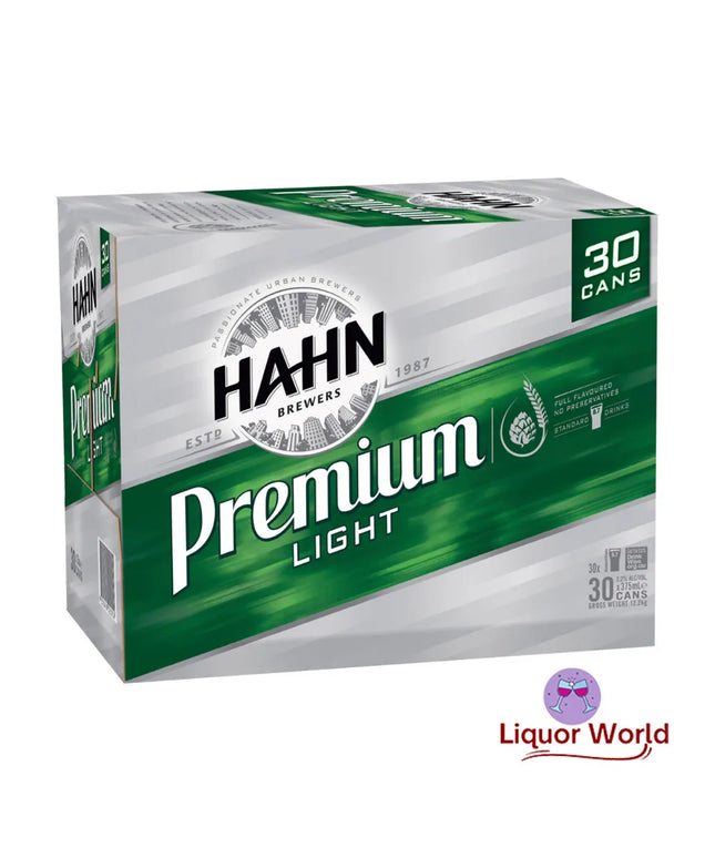Hahn Premium Light 375ml (30 Pack) - Liquorworld