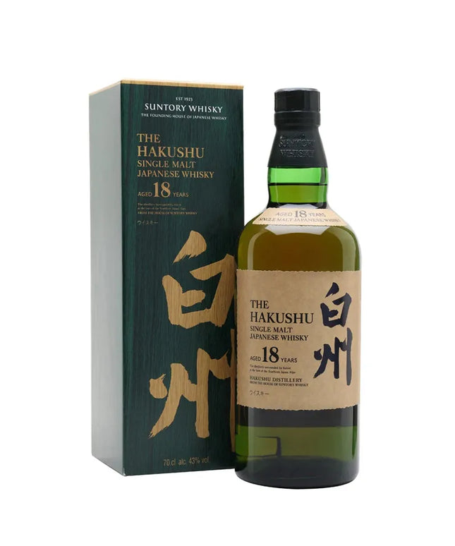 Hakushu 18 Year Old Single Malt Japanese Whisky 700mL - Liquorworld