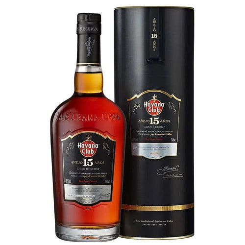 Havana Club 15 Year Old Iconica Gran Reserva Cuban Anejo Rum 700mL