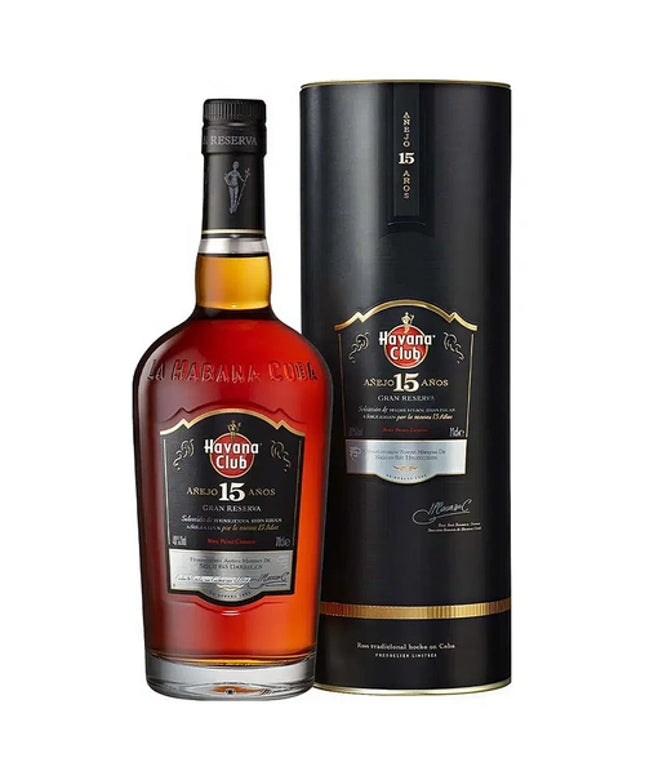 Havana Club 15 Year Old Iconica Gran Reserva Cuban Anejo Rum 700mL