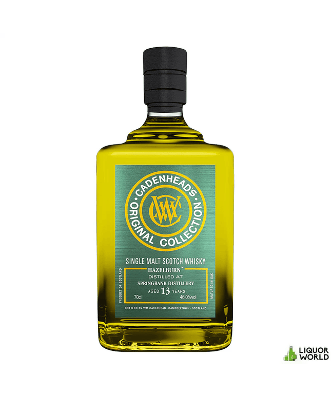 Hazelburn 13 Year Old 2010 Cadenhead's Original Campbeltown Single Malt Scotch Whisky 700mL - Liquorworld