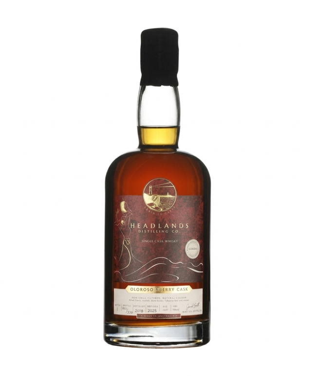 Headlands Distilling Company Oloroso Single Cask Whisky 700ml